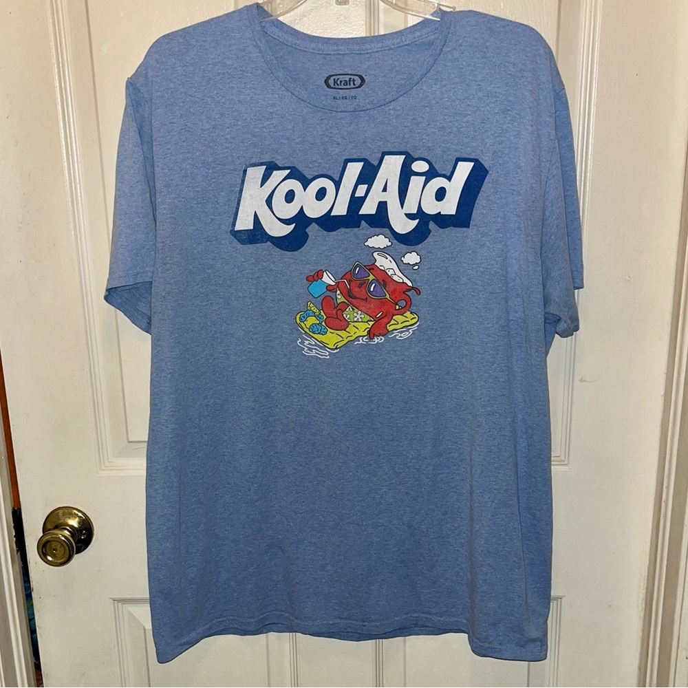 KOOL-AID Men’s Short Sleeve Beach Shirt. Sz XL.